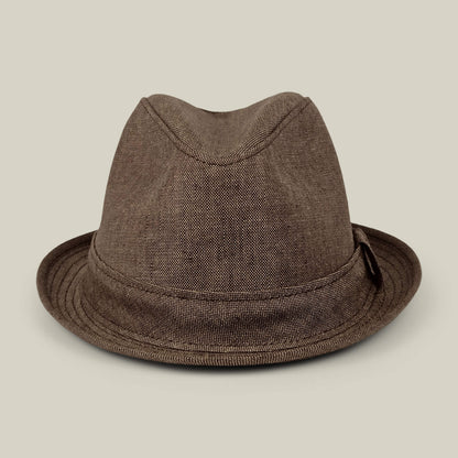 Charlie Pants by Goorin Bros. in Cola Brown are shown on a neutral background.