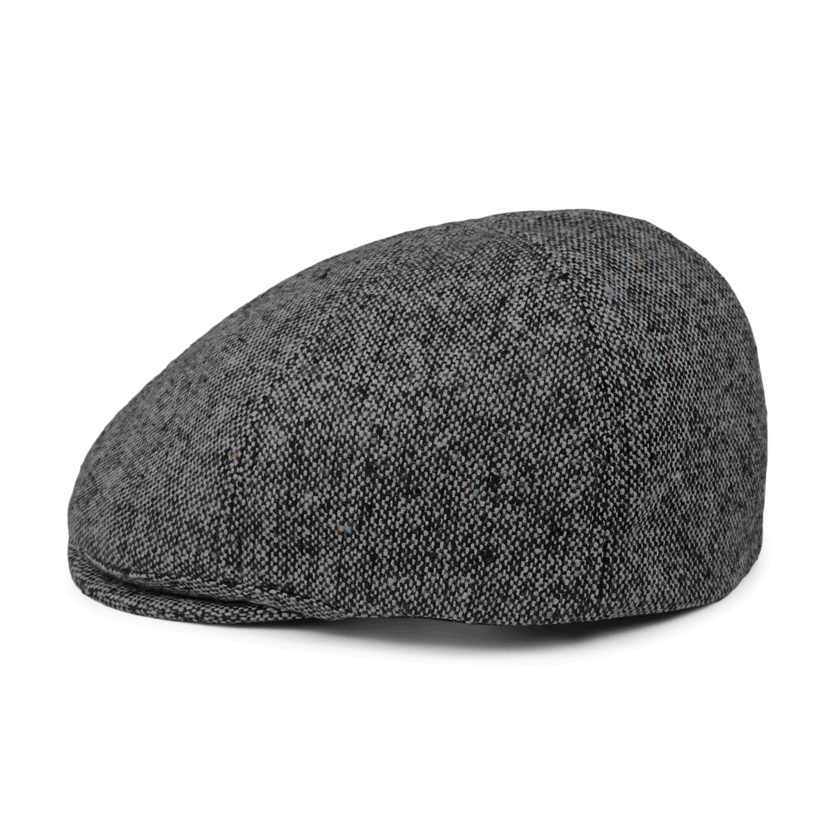 The Goorin Bros. Newlands is a grey flecked flat cap with a textured pattern, shown against a plain white background.