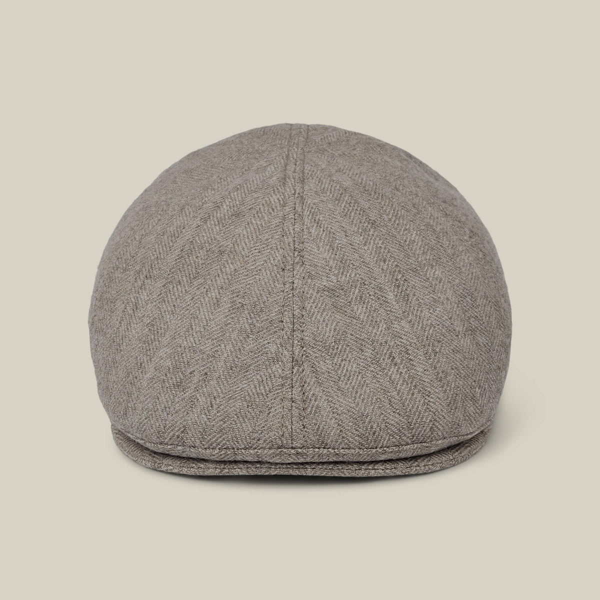 A front view of the Goorin Bros. Harry Bones flatcap in Toast Tan on a neutral background.